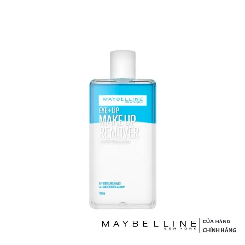 Nước tẩy trang mắt môi Maybelline 40ml Lip & Eyes Makeup Remover